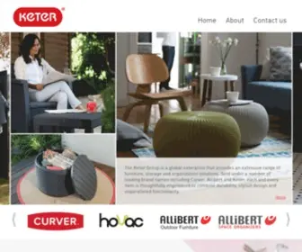 Ketergroup.com(The Keter Group) Screenshot