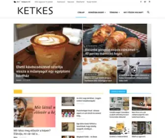 Ketkes.com(Világszerte elérhető szórakoztató magazin) Screenshot