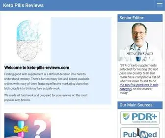 Keto-Pills-Reviews.com(Keto Pills Reviews) Screenshot