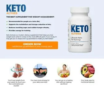 Ketoactives.com(Keto Actives) Screenshot