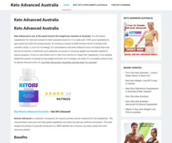 Ketoadvancedaustralia.com(Keto Advanced Australia) Screenshot