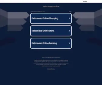Ketoanasa.online(Ketoanasa online) Screenshot
