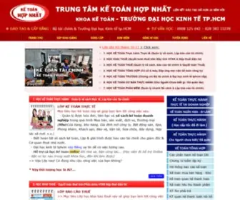 Ketoanhopnhat.edu.vn(Trung t) Screenshot