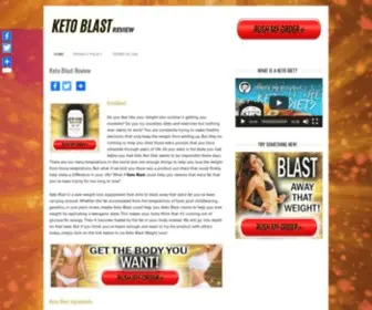 Ketoblastdiet.com(Review) Screenshot