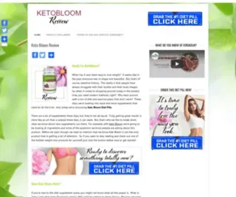 Ketobloom.org(Product Review) Screenshot