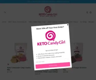 Ketocandygirl.com(Keto Candy Girl) Screenshot