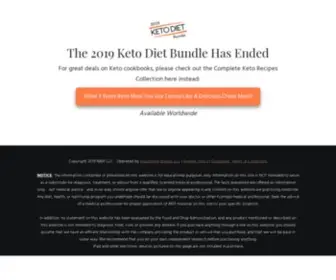 Ketodietbundle.com(The 2019 Keto Diet Bundle) Screenshot