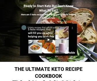 Ketodieted.com(Tasty keto recipes to lose weight fast) Screenshot