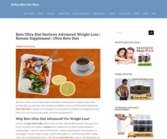 Ketodietsplan.com(30 Day Keto Diet Plans) Screenshot