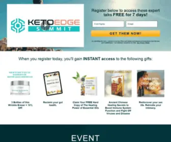 Ketoedgesummit.com(Ketoedgesummit) Screenshot