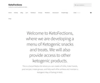 Ketofections.com(Keto Confections to Perfection) Screenshot