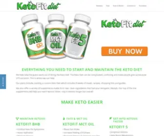 Ketofitdiet.com(Keto Fit Diet) Screenshot