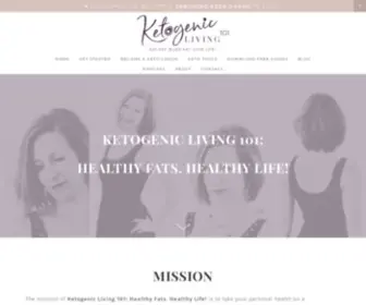 Ketogenicliving101.com(Ketogenic Living 101) Screenshot