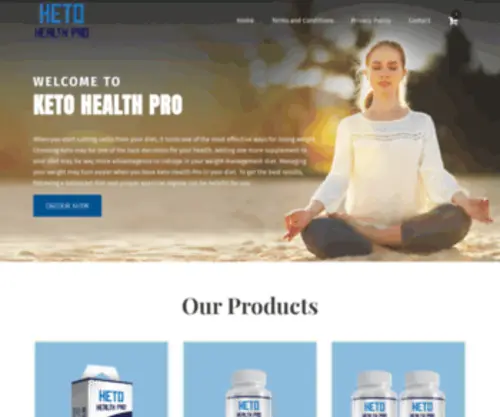 Ketohealthpro.com(Keto Health Pro) Screenshot