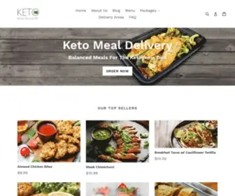 Ketomealdelivery.com(Get your Keto Meal Delivery Los Angeles and Ketogenic Meals Delivered in LA. Our kitchen) Screenshot