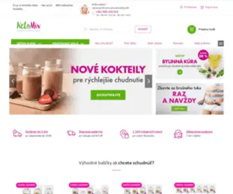 Ketomix.sk(E-shop s keto produktmi (proteínová diéta)) Screenshot