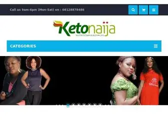 Ketonaija.com(Nutrition) Screenshot