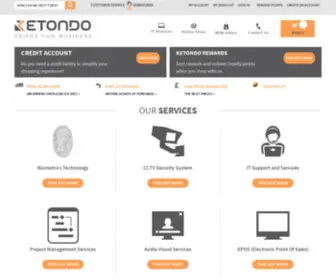 Ketondo.co.uk(Office Suppliers UK) Screenshot