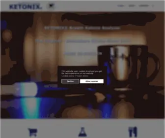 Ketonix.co(KETONIX Breath Ketone Analyzer) Screenshot