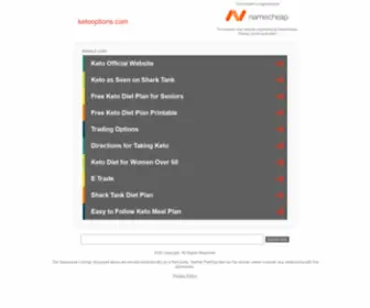 Ketooptions.com(KetoOptions) Screenshot