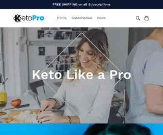 Ketopro.com(KetoPro) Screenshot