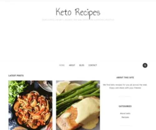 Ketorecipes.biz(Keto Recipes) Screenshot