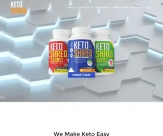 Ketoshredlabs.com(Keto Diet) Screenshot