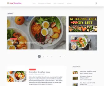 Ketothrivediet.org(Keto Diet For Everything) Screenshot