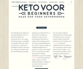 Ketovoorbeginners.com(Keto voor Beginners) Screenshot