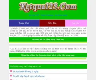 KetQua123.com(Dự) Screenshot