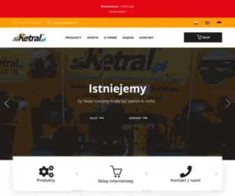 Ketral.pl(Części do maszyn budowlanych) Screenshot