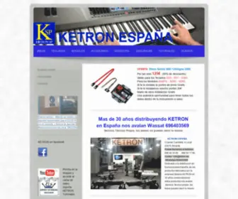 Ketronspain.es(Ketron España) Screenshot