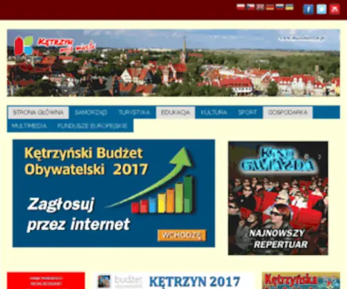 Ketrzyn.pl(Serwis internetowy Urzędu Miasta Kętrzyn) Screenshot