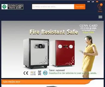 Ketsathanquoc.com(Cty Ket Sat Gunngard) Screenshot