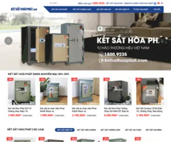 Ketsathoaphat.com(Công Ty Két Sắt Hòa Phát) Screenshot