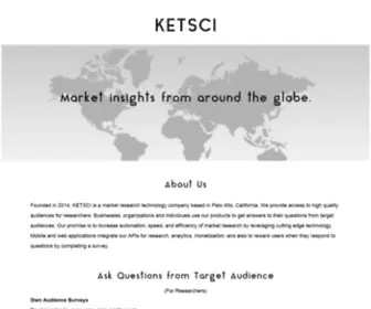 Ketsci.com(Surveyseed Marketing) Screenshot