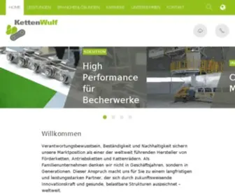 Kettenwulf.com(Qualität aus dem Sauerland) Screenshot