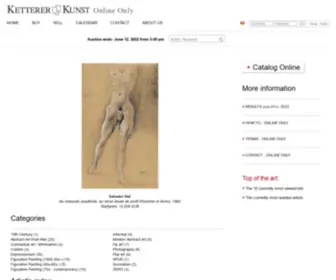 Ketterer-Internet-Auctions.com(Ketterer Internet Auctions) Screenshot