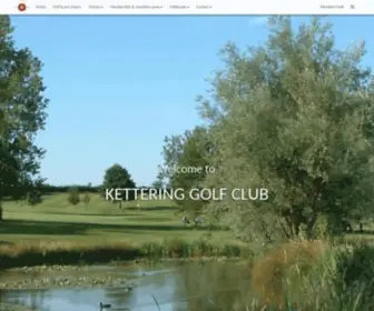 Kettering-Golf.co.uk(KETTERING GOLF CLUB) Screenshot