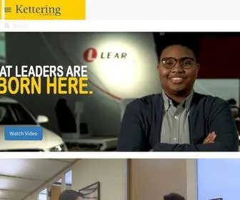 Kettering.edu(Kettering University) Screenshot