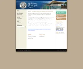 Ketteringmunicipalcourt.com(Kettering Municipal Court) Screenshot