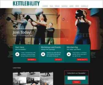 Kettlebility.com(Kettlebility) Screenshot