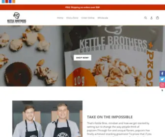 Kettlebros.com(Kettle Bros) Screenshot