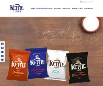 Kettlechips.eu(Kettle® Chips) Screenshot