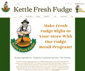 Kettlefreshfudge.com(Sell Fudge) Screenshot