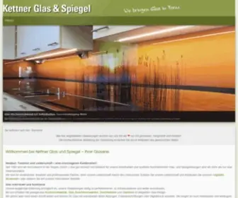 Kettner-Glas.ch(Ihre Glaserei aus Eglisau) Screenshot