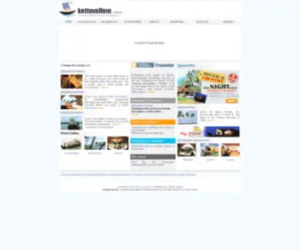 Kettuvallom.com(Kerala Houseboats Tourism portal) Screenshot