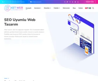 Ketweb.com.tr(Ket Web® Dijital Medya Ajansı) Screenshot