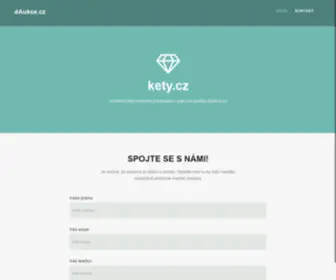 Kety.cz(Doména z aukce) Screenshot