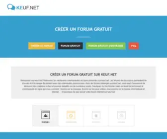 Keuf.net(Créer) Screenshot